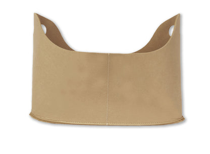 Filztasche Filou (oval) - Taupe (23x40x30cm)